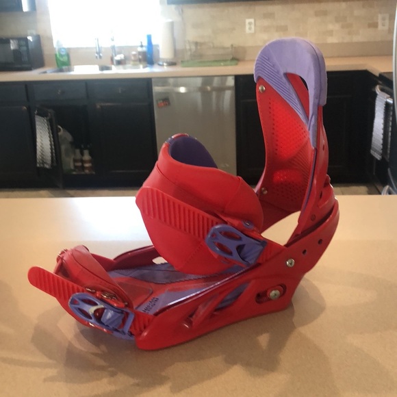 Burton lexa Re:flex snowboard bindings size large - Picture 4 of 12